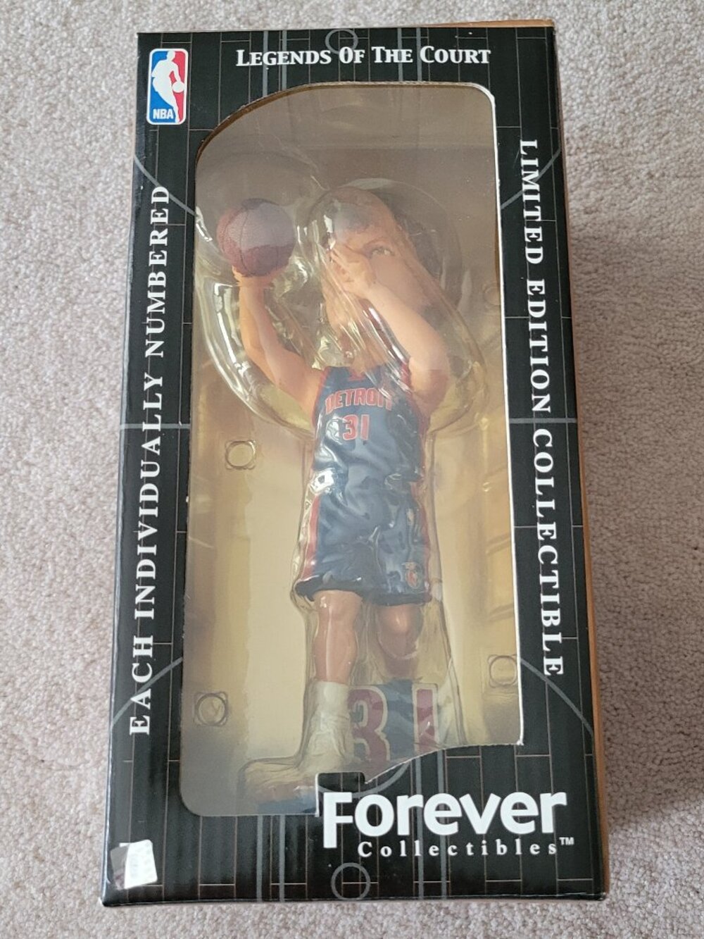 Detroit Pistons Darko Milicic NBA Bobble Head Figure Foerver Collectible